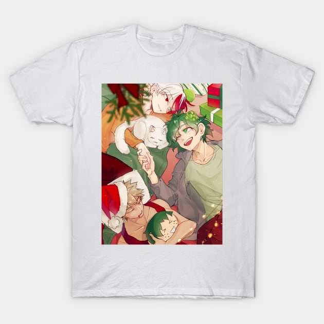 [TdBkDk] Ot3 Merry Christmas T-Shirt by limesicle